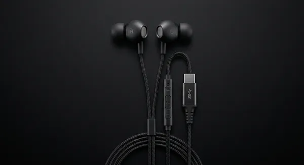 Auricolari con filo USB-C